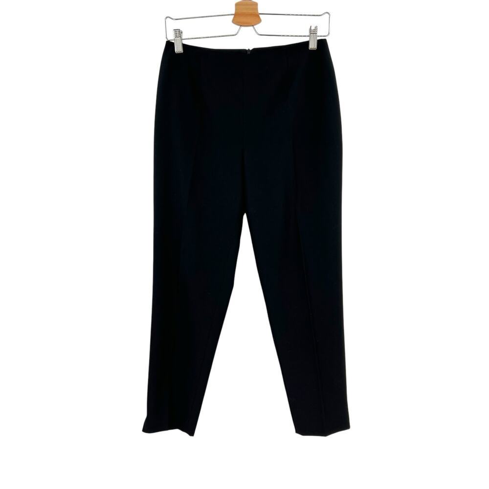 Versace Classic V2 Black Pleated Ankle Pants Dress Pants Size 42 US 6